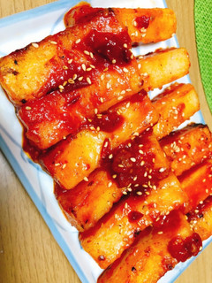 余ったお餅でトッポギ風!-レシピのメイン写真