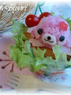*さくらゴマちゃんのランチカップ弁当♪*-レシピのメイン写真