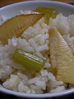 筍と蕗の混ぜご飯-レシピのメイン写真