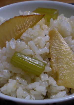 筍と蕗の混ぜご飯-レシピのメイン写真