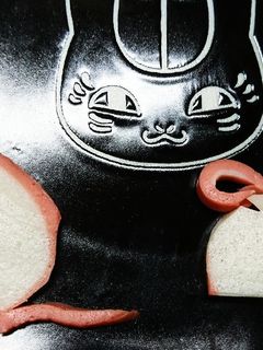 蒲鉾で子年の飾り切り-レシピのメイン写真