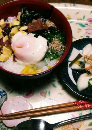 彩り鮮やか栄養満点(^q^)七草粥✨✳☺-レシピのメイン写真