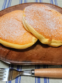 メレンゲで作る☆しゅわしゅわホットケーキ-レシピのメイン写真
