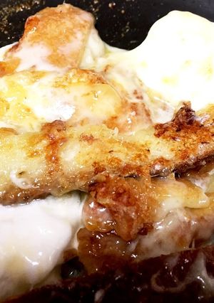 簡単 焼くだけ 激ウマ 食パンおやつ-レシピのメイン写真