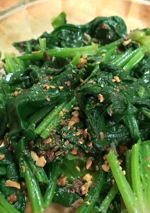 野菜だけ「ほうれん草」-レシピのメイン写真