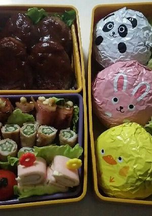 みんなでお弁当♡♡-レシピのメイン写真