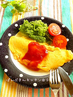 シンプルなプレーンオムレツ♪-レシピのメイン写真