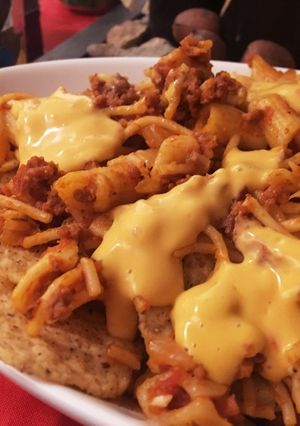 わたしの☆ナチョ・ミートパスタ-レシピのメイン写真