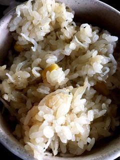 じゃことコーンとしめじの炊き込みご飯-レシピのメイン写真