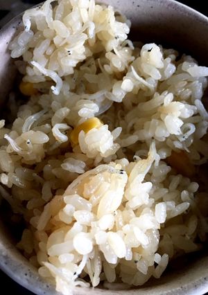 じゃことコーンとしめじの炊き込みご飯-レシピのメイン写真