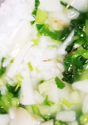 ☆七草粥♪残りご飯で簡単・美味しく☆-レシピのメイン写真