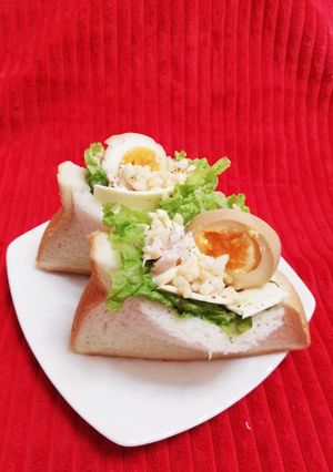 ★鶏胸肉de カフェ風ポケットサンド★-レシピのメイン写真