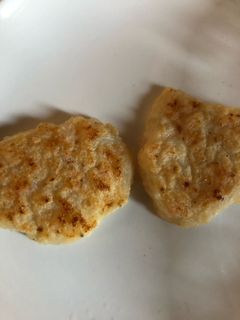 離乳食後期から完了期に。エビと豆腐おやき-レシピのメイン写真
