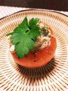 トマトのファルシーサラダ-レシピのメイン写真