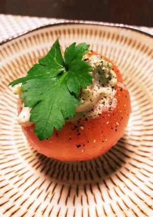 トマトのファルシーサラダ-レシピのメイン写真