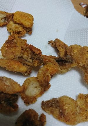 鶏皮カリカリあげ-レシピのメイン写真
