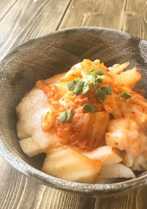 長芋のトロロキムチ焼-レシピのメイン写真