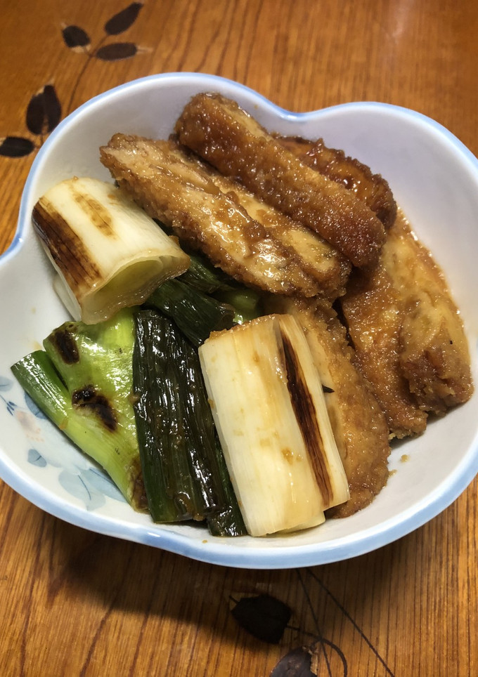 ねぎと野菜フライの煮物-レシピのメイン写真