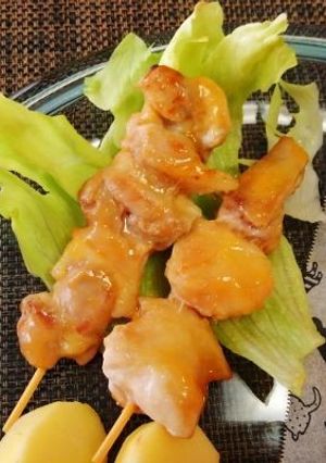 甘酸っぱくてスパイシーなエスニック焼き鳥-レシピのメイン写真