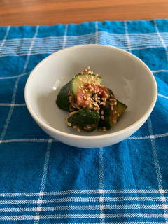 梅きゅうり-レシピのメイン写真