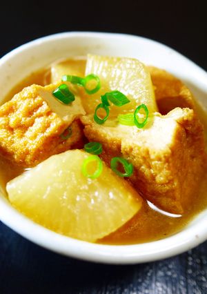 厚揚げ大根味噌煮込み（電気圧力鍋10分）-レシピのメイン写真