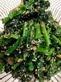 ほうれん草の白味噌風味胡麻和え。-レシピのメイン写真