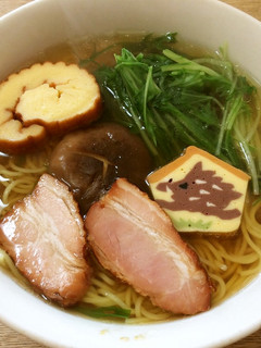 76、比内鶏のラーメン(お節風)-レシピのメイン写真
