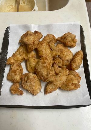 塩麹でやわらか鶏むね肉の唐揚げ-レシピのメイン写真