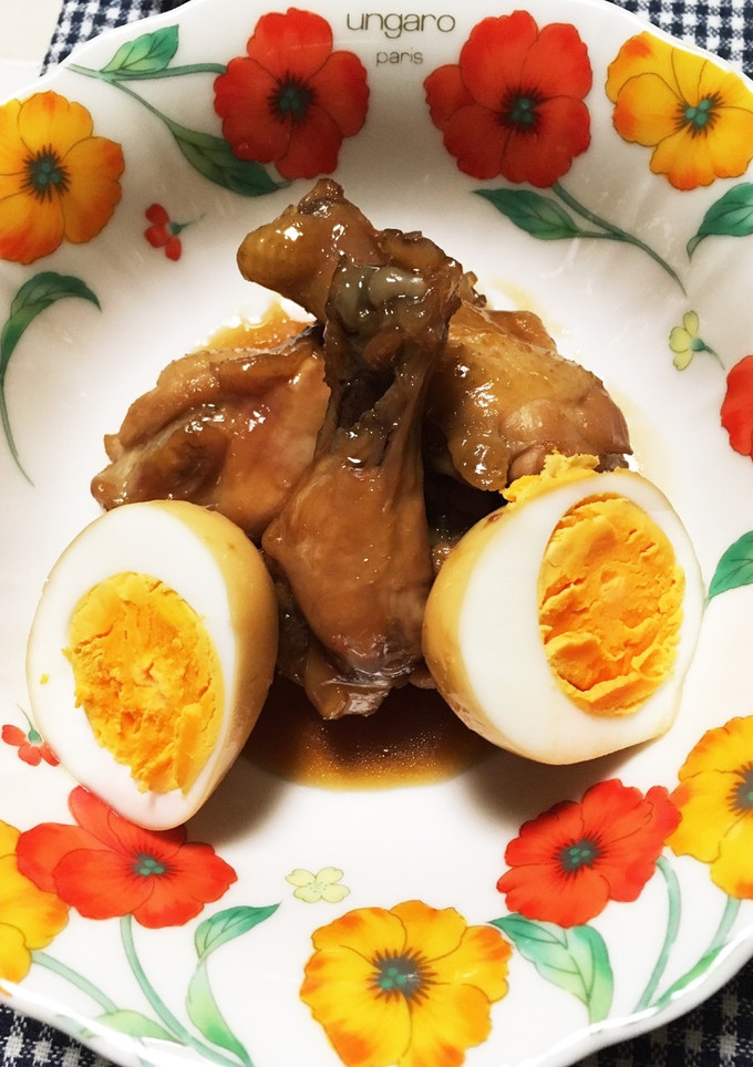 簡単 やわらか手羽先のお酢煮-レシピのメイン写真