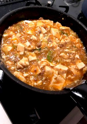 簡単！市販の素なしで麻婆豆腐作ってみよー-レシピのメイン写真