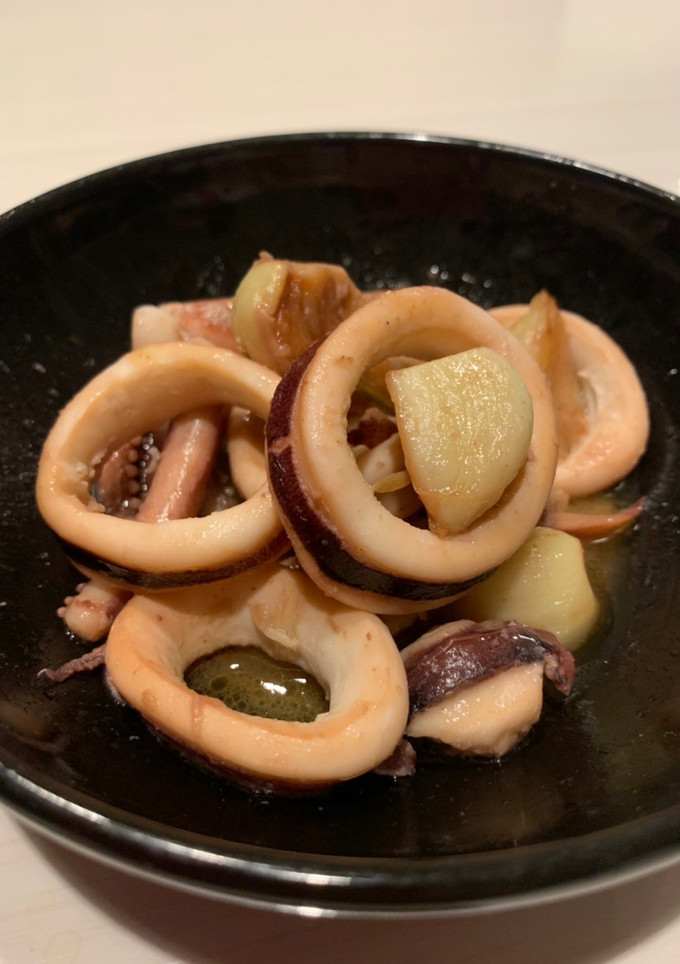 やみつきイカにんにく 材料は4つ！-レシピのメイン写真
