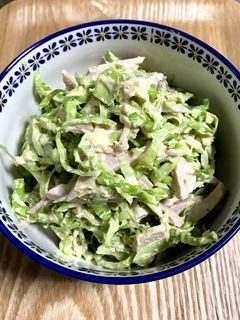 キャベツとツナと魚肉ソーセージサラダ-レシピのメイン写真