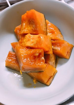 簡単！シンプル！かぼちゃの煮物-レシピのメイン写真