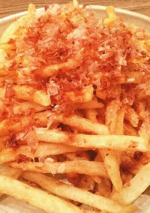 にんにくバター醤油鰹節でフライドポテト♡-レシピのメイン写真