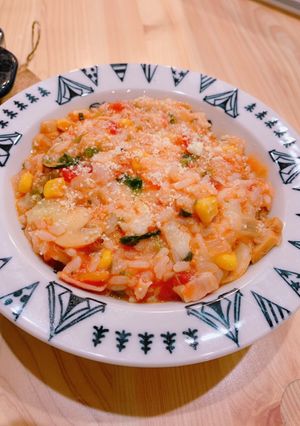 チーズトマトリゾット♬子供とのランチにも-レシピのメイン写真