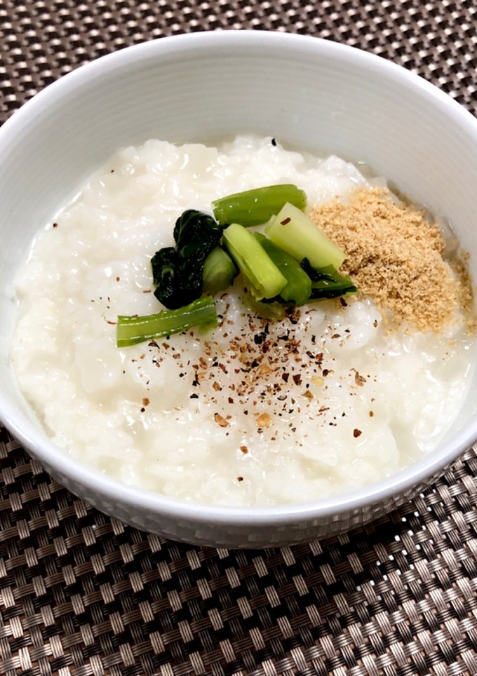 簡単！炊飯器で中華粥-レシピのメイン写真