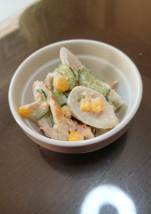 ちくわと胡瓜のツナマヨ和え-レシピのメイン写真