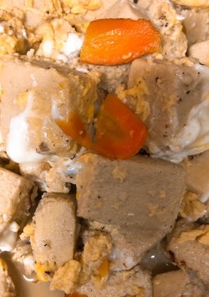 生姜とごま油たっぷり!炒め煮ψ高野豆腐-レシピのメイン写真