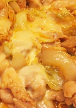 ホットプレートで簡単！チーズタッカルビ-レシピのメイン写真