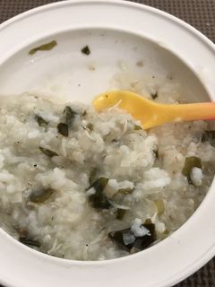 離乳食後期 しらすとわかめの混ぜご飯-レシピのメイン写真