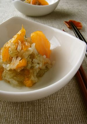 大根なます〖介護食の工夫付〗-レシピのメイン写真