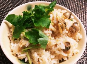 冷凍あさりであさりの炊き込みご飯-レシピのメイン写真