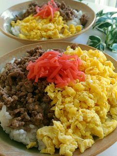 レンジで簡単☆そぼろ丼-レシピのメイン写真