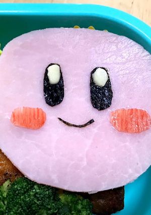 超簡単! 時短 星のカービィ キャラ弁-レシピのメイン写真