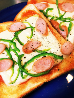 子供も作れる簡単ピザトースト-レシピのメイン写真