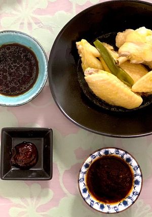 【超絶美味＆簡単】茹で鶏（３ヶ国のタレ）-レシピのメイン写真