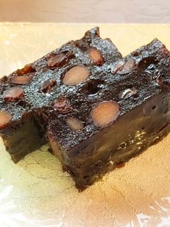 お正月の黒豆で水羊羹-レシピのメイン写真