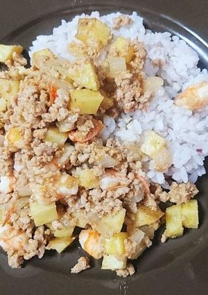 本格派！豚ひき肉&海老とトマトのトルタ♪-レシピのメイン写真