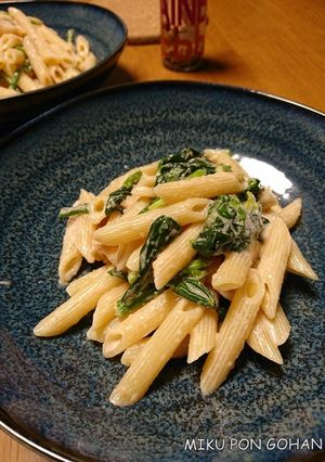 混ぜるだけ！ペンネのたらマヨソース-レシピのメイン写真