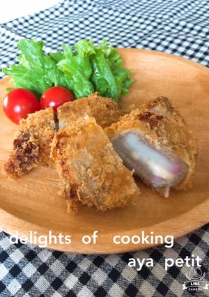 かまぼこチーズの肉巻きフライ-レシピのメイン写真